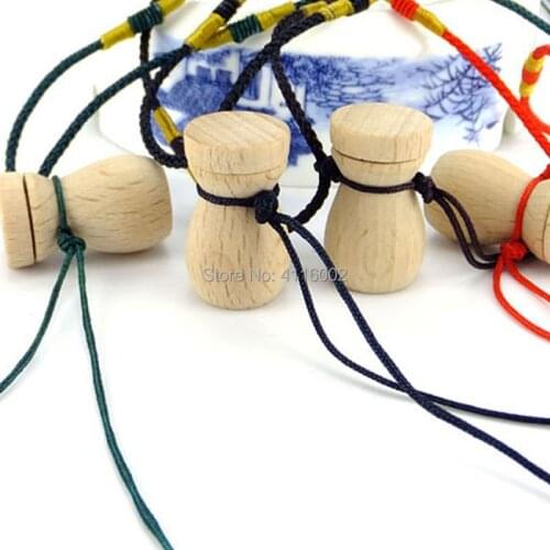100 pieces/lot Essential Oil Diffuser /Beech Aroma Bottle /Perfume Bottle Pendant Necklace Tourist Souvenirs