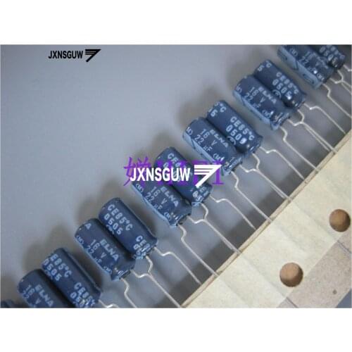 20PCS ELNA RE3 16V22UF 5X11MM Dark audio Aluminum electrolytic capacitors 22uF/16V 85 degrees 22UF 16V