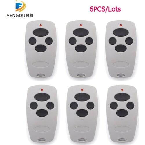 6PCS Remote Control For Gate DOORHAN TRANSMITTER 4 Car Garage 433MHz Rolling Code Blister Package Keychain Barrier