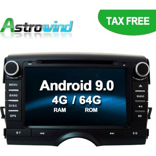 64G ROM Android 9.0 GPS Navigation System DVD Player Stereo Media Auto Radio For Toyota Reiz 2011 2012 2013 2014 2015 TPMS DAB