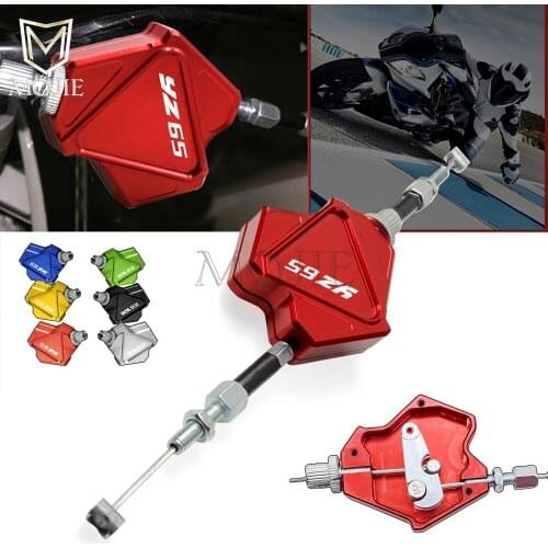 Motorcycle CNC Aluminum Stunt Clutch Lever Easy Pull Cable System For YAMAHA YZ65 YZ 65 2018