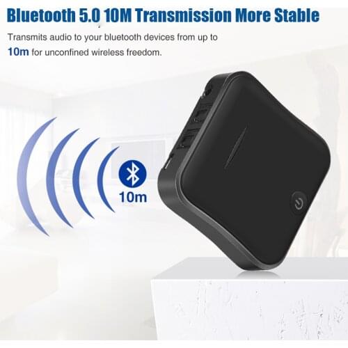 Auto Aux Bluetooth-compatible Transmitter 5.0 APTX HD Adapter 3.5mm SPDIF Digital Optical Toslink for Car Speaker Audio Receiver