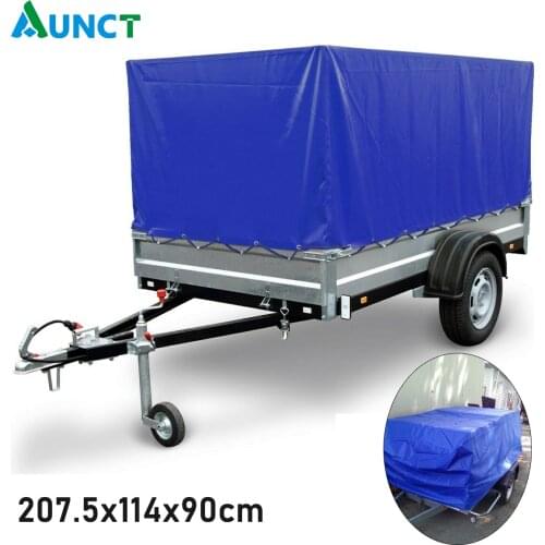Foldable Waterproof Car Trailer Cover Outdoor Camping Rooftop Protector Dust Resistant Protection Covers Car Truck RV Boat Cover