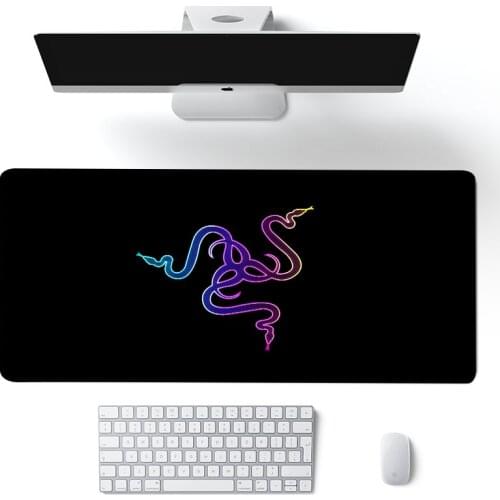 Razer Mouse Pad Gaming Mousepad Mat Gamer Mouse Pad Keyboard Desk Mat Table Carpet Mousepad xxl 900x400 For Computer Laptop mat