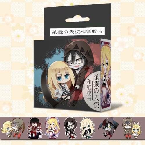 1.5cm*5m New Japan Anime Angels of Death Washi Tape Adhesive Tape DIY Scrapbooking Sticker Label Masking Tape