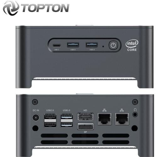 2021 New Gaming 10Th Gen Mini Computer Intel Core i7 10750H 6 Cores 12 Threads Windows10 pro Liunx Desktop PC DP HDMI Type-C