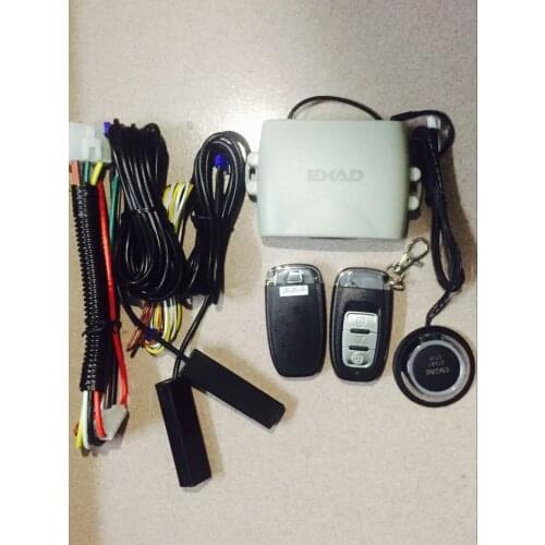 PKE Smart Car Alarm System With Passive Auto Lock/ Unlock Car Door Keyless push Button Start Stop,Remote Start Stop For Toyota