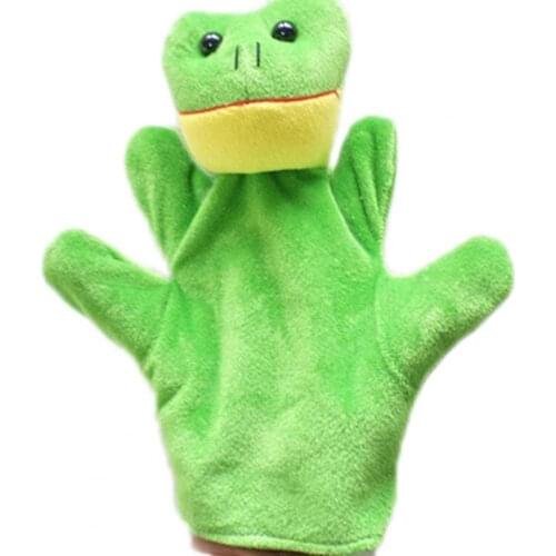 Plush Hand Puppet Cute Cartoon Shape Multi-color Panda Shape Hand Puppet Kids Plush Doll Toys