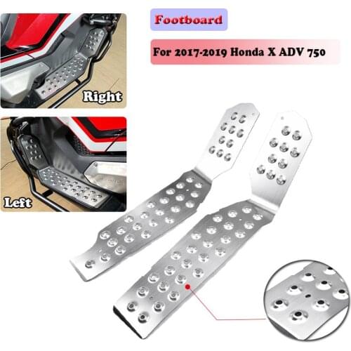 X ADV 750 Footrest Foot Plate Pad Pedals Foot board Footpegs For 2017 2018 2019 Honda XADV750 X ADV750 X-ADV 750 Accessories