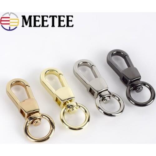 10/20pcs 11x40mm Bag Chain Hanger Buckles Metal Lobster Swivel Trigger Purse Strap Clasp DIY Leather Hardware Accessory BF051