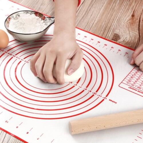 Silicone Baking Mat Pizza Dough Maker Pastry Kitchen Gadgets Cooking Tools Utensils Bakeware Kneading Accessories