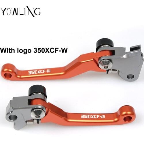 350XCF-W Motocross Dirt bike Pit bike CNC Pivot Foldable Clutch Brake Lever For 350 XCF-W 350XCF-W 2011 2012 2013
