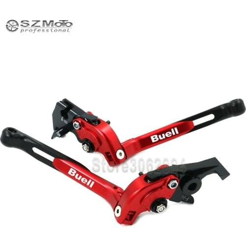 For BUELL X1 Lightning S1 Lightning M2 Cyclone Motorcycle Accessories Folding Extendable Adjustable Brakes Clutch Levers CNC