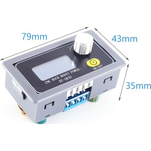 DC-DC 5V 12V 24V Adjustable Automatic Buck Boost Power Supply Module CCCV Step UP DOWN Voltage Converter Solar Charging