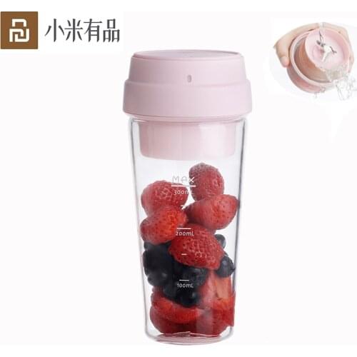Xiaomi 17PIN Star Fruit Cup Juicer 400ml Fruit Vegetable Orange Juice Magnetic Charging Mijia Mini Portable Electric juice Cup