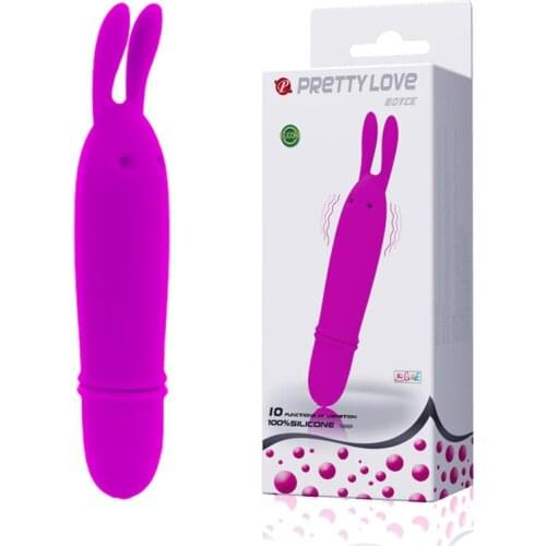 Pretty love 10 Speed rabbit vibrator erotic vibrator female masturbation adult products sex toys for woman mini magic massager