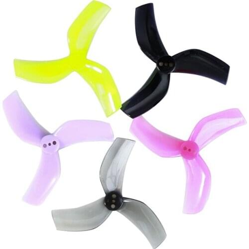 12Pairs Gemfan D63 Ducted Props PC 3-Paddle Propeller CW CCW 3 Holes for 1105-1108 Motor Cinewhoop RC FPV Racing Drone