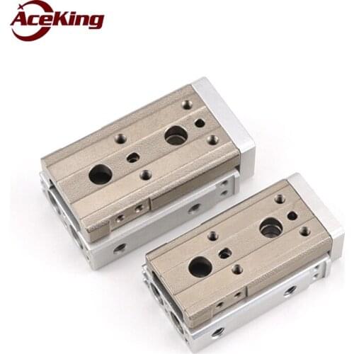 Slide guide rail cylinder MDX16 x10/20/25/20/30/50/75/100 - SD2 - ABM - 2 MDX16-10 MDX16-20 MDX16-30 MDX16-40 MDX16-50 MDX16-75