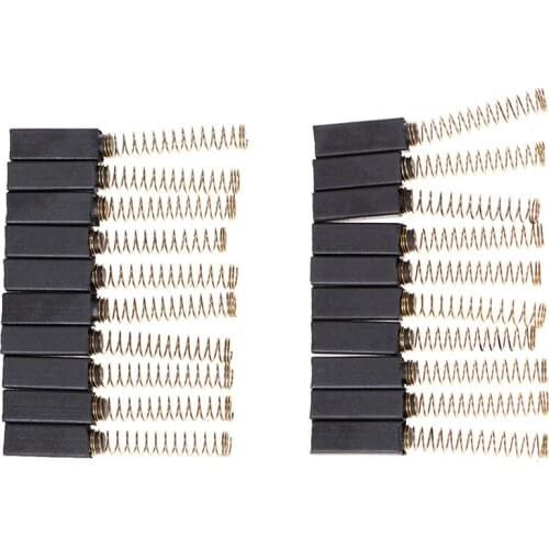 Home Sewing Machine Motor Carbon Brush Machine Replacement Parts 20pcs