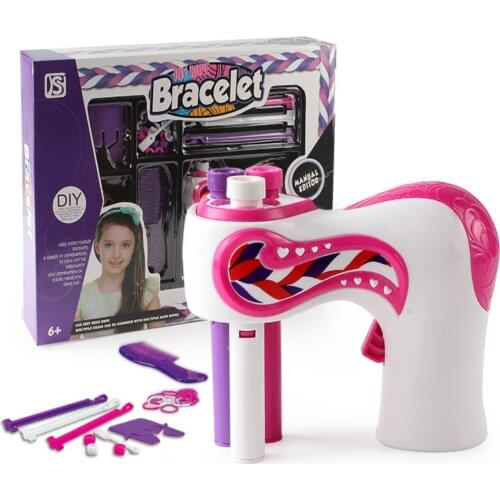 Electric Automatic DIY Hair Knitting Machine Braid Hair Tools Braiding Hairstyle Twist Braider Toys Weave Roller Pretend Toys