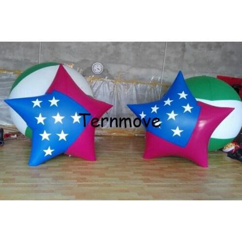 Giant inflatable star for advertising,Custom PVC Advertising Inflatable Star Light Inflatable Party Decoration