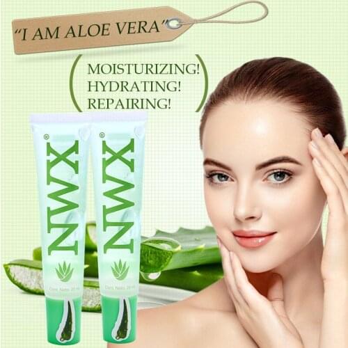 Aloe Vera Eye Cream Anti Wrinkles Eye Care Anti Wrinkles Removal Dark Circles Eye Bags Cream 20ml Face Care Emulsion TSLM1