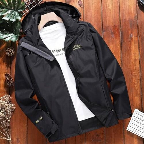 Oversize 6XL 7XL 8XL Mens Softshell Jacket Spring Streetwear Tactical Bomber Waterproof Jackets Men Hooded Hip-hop Pilot Coats