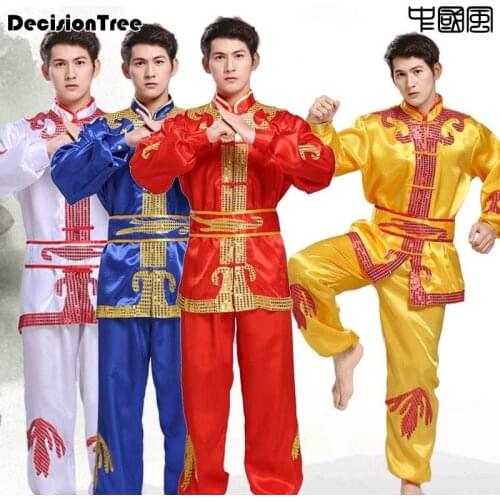 201 men tai chi wushu shaolin clothing kung fu uniform wing chun uniform embroidered dragon demo outfit men martial arts suit