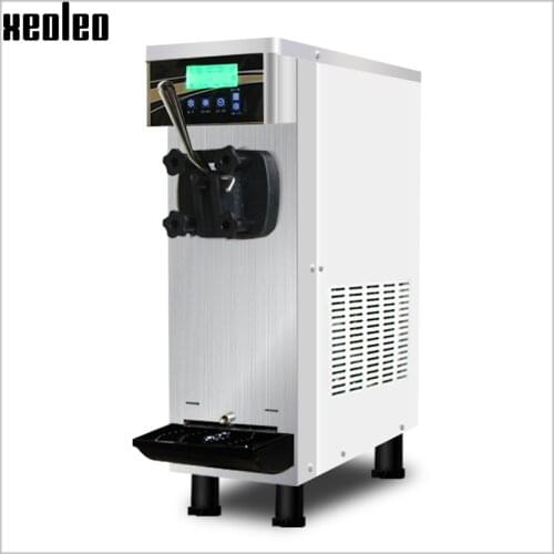 XEOLEO Desktop Ice cream machine 6.5L Soft Ice cream maker 10-15L/h Commercial Single tank Fresh Pasteurization Yogurt machine