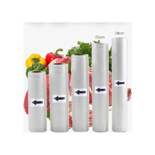 BPA FREE 12/15/20/25/28cm*500cm 1 Roll Food Vacuum Packing Bag For Vacuum Sealer Storage Bags Household Food Saver Dry & Moist