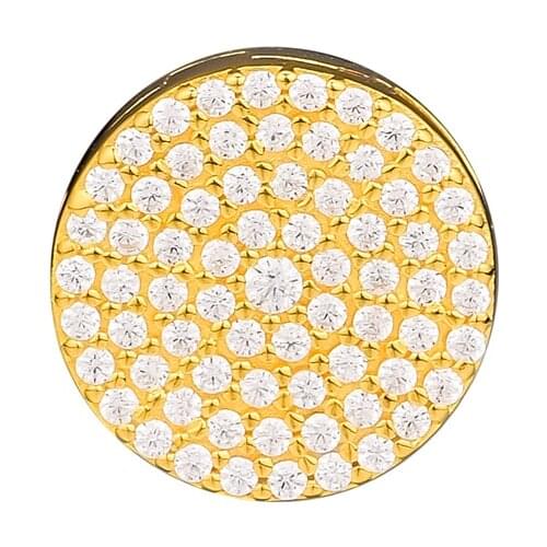 Authentic 925 Sterling Silver Reflexions Dazzling Elegance Clip Charms Fits Pandora Bracelet Beads DIY Jewelry Making Kralen