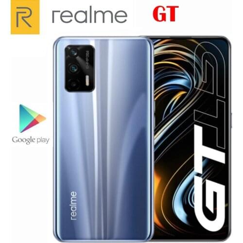 Original Official New Realme GT 5G Smartphone 6.43inch 120Hz Super AMOLED Snapdragon 888 Octa Core 4500Mah 65W Flash Charge 64MP
