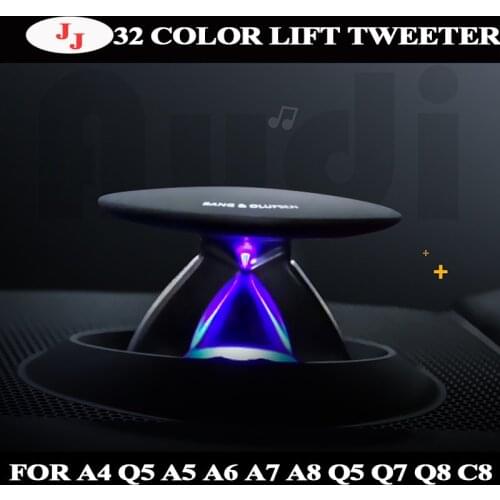 Led car light interior Lift tweeter Ambient Light fit for audi A4 Q5 A5 A6 A7L A8 Q5 Q7 Q8 2009 2020 32 colors Rotating tweeter