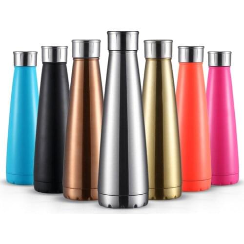 2020 fashion Water Bottles Stainless Steel Vacuum Insulated Cup Outdoor Flask Sport Protein Shaker Drinkware sports bottle water