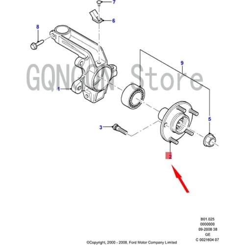 CAR front wheel axle head For dMo nd eoM etr ost ar front wheel bearing unit front wheel bearing front wheel axle head