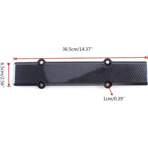 B18 B16 B Series ABS Carbon Fiber Look Cover Spark Plug Insert Car Accessories