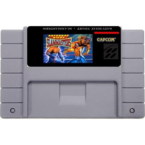 Big Sale 16 Bit 46 Pin Super Game Card - Saturday Night Slammasters