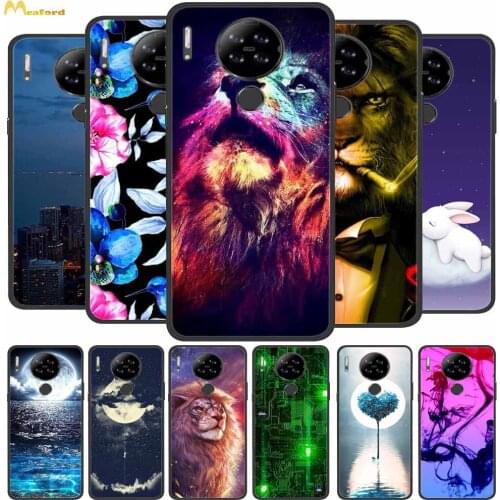 For Blackview A80s A80 Case Lion Silicone Phone Cover for Blackview A90 Case Black TPU Bumpers For Blackview A60 Pro Case A 80S