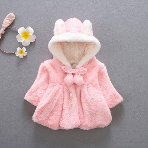 Childrens Clothing Autumn and Winter Coat Childrens Clothing Fleece Sweater Cloak Girl Winter Jacket
