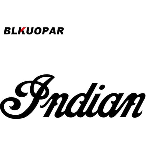 BLKUOPAR for Indian Car Stickers Scratch-Proof Creative Decals Personality Die Cut Vehicle Motorcycle Decor Car Door Protector
