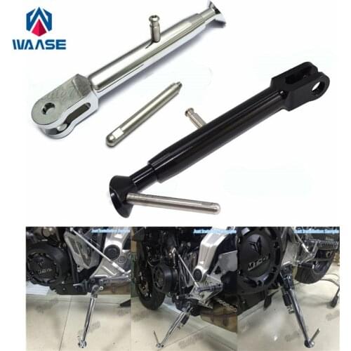 Motorcycle Adjustable Kickstand Foot Side stand Support For Yamaha MT-07 FZ-07 MT07 FZ07 2014 2015 2016 2017 2018 2019 2020