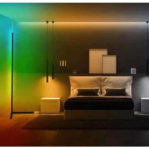 Bedroom Living Room Standing Lamp Bedside Lamp Floor Lamp Home Decoration Lighting Indoor Corner Lamp Atmosphere Background Lamp
