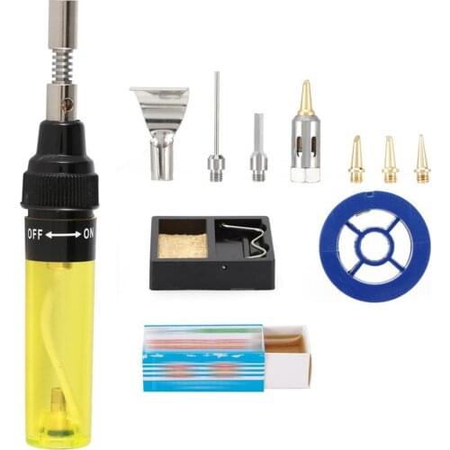 Handskit Soldering Iron MT - 100 Electric Gas Portable Triad Gas Electric Soldering Iron Universal Soldering Iron