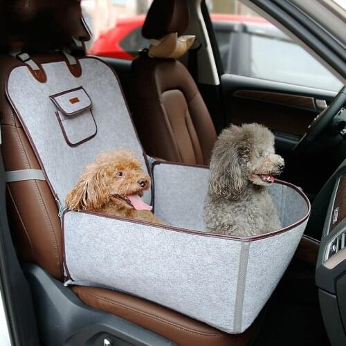 Pet Dog Carrier Car Seat Cover Pad Carry House Cat Puppy Bag Car Travel Folding Hammock Waterproof Dog Bag Basket Pet Carriers