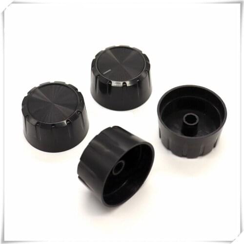 2 Pieces Plastic Flower Shaft Knob Diameter 35mm Height 19mm Potentiometer Encoder Knob Gear Shaped Inner Hole 6mm