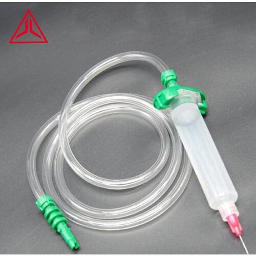 30CC 50CC 300CC Transparent Anti-Corrosion Plastic Air Tubing Glue Dispensing Syringes Barrels With Stopper
