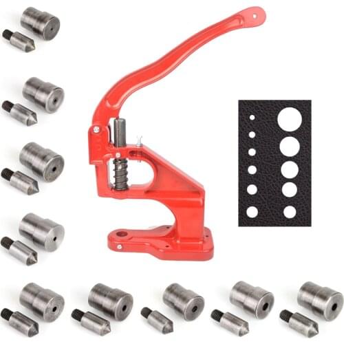 Manual Buckle Machine Eyelets Clothing Leather Fabric Cloth Punching Manual Machine Punch Mold