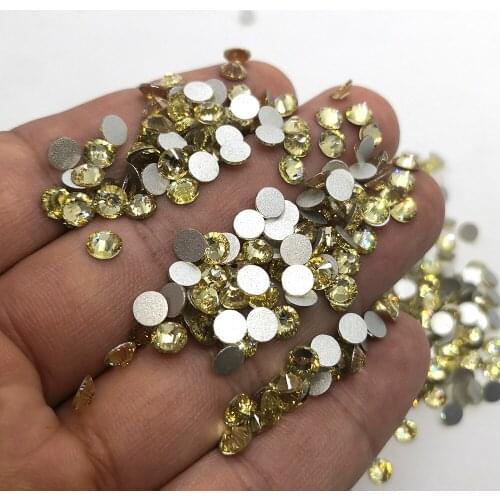 Jonquil Strass Nail Art Rhinestones ss3 ss4 ss5 ss6 ss8 ss10 ss12 ss16 ss20 ss30 Crystal Non HotFix Garment Craft Decorations