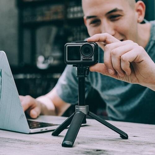 PGYTECH Action Camera extension Pole Tripod Mini For DJI Osmo action Gopro hero 9 Insta 360 One X2 in sotck original