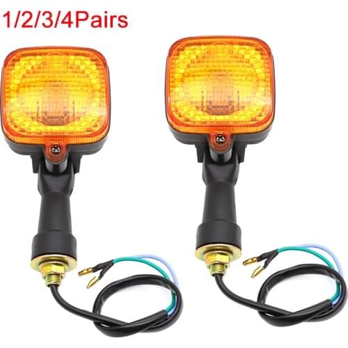For Honda XL200R XL 200 R 1983 1984 Repro Motorcycle Rear Turn Signal Lights Indicators Winker Flashing Signal Lamp XL 200R 12V